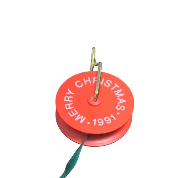 Hallmark 1991 Keepsake Ornament "Merry Christmas" Mouse Design - Picture 3 of 7